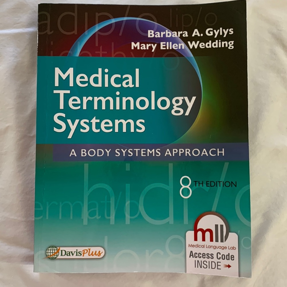Medical Terminology Systems Book